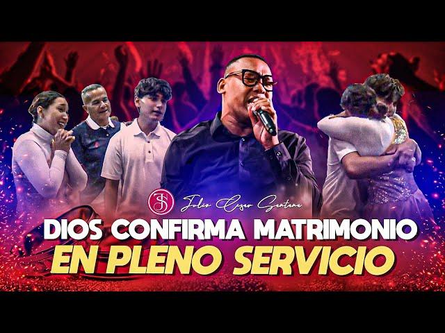 ESPIRITU SANTO CONFIRMA MATRIMONIO EN PLENO CULTO - PASTOR JULIO CESAR SANTANA