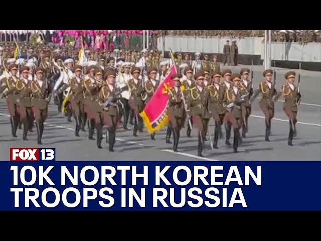 10,000 North Korean troops could fight in Ukraine | FOX 13 Seattle