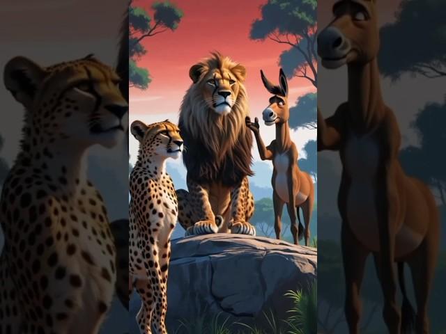 The Most Inspiring Story of a Cheetah and a Donkey