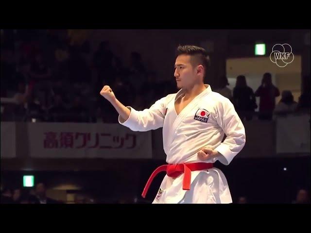 (HD) FINAL KARATE1 TOKYO 2018 - KAZUMASA MOTO VS RYO KIYUNA