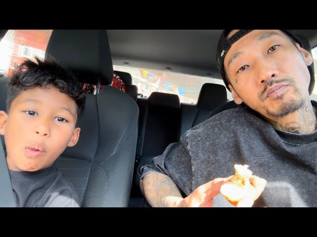 A Fun Drive with My son + Cooking Japanese omelette rice for Dinner!