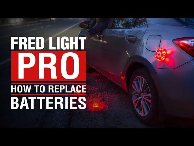 FRED LIGHT PRO - How to replace the batteries (#4340) - Wagan Tech