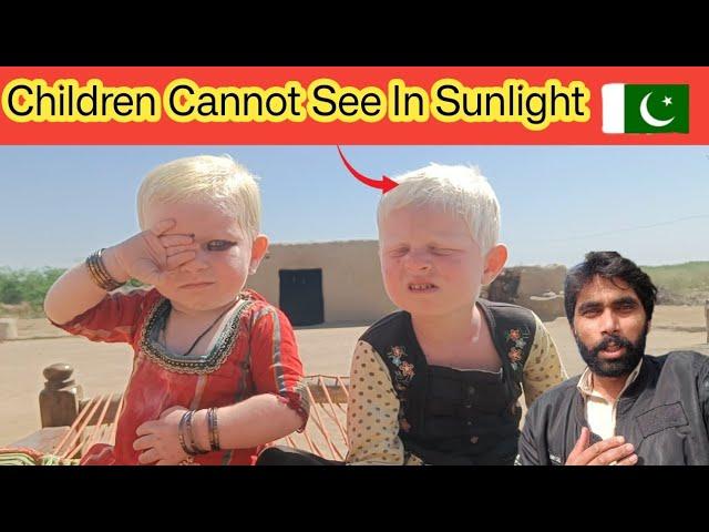 Why are white children being born in Pakistan?  || Village Of White  Kids