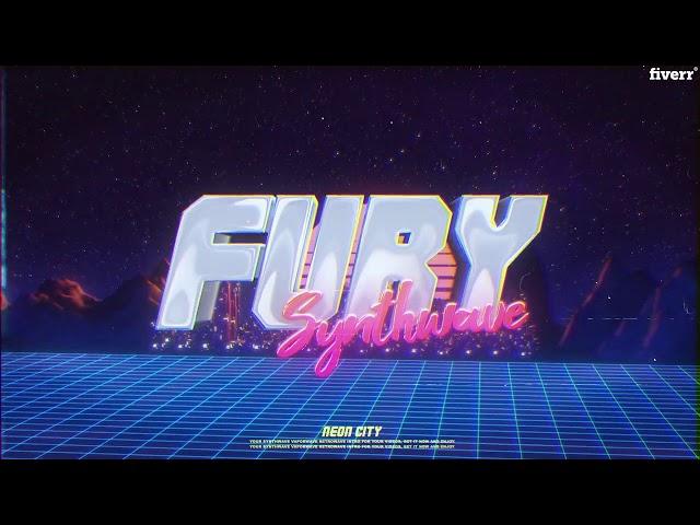 Create a retro neon intro animation with synthwave vibes - Best Intros & Outros service