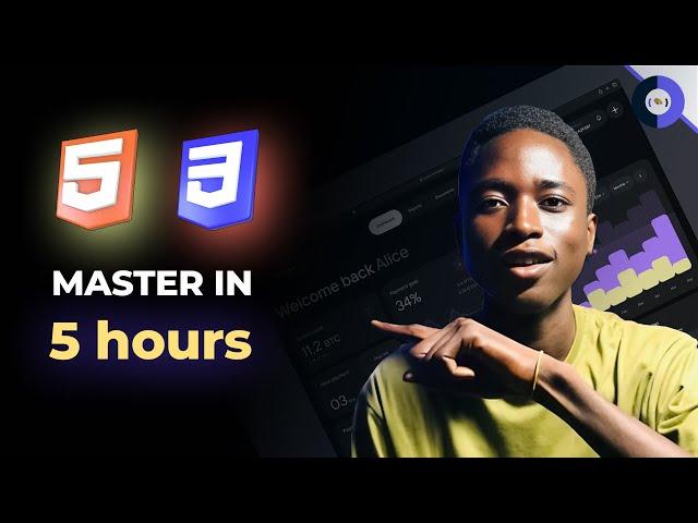 Master HTML & CSS in 5 Hours (FASTEST WAY TO LEARN HTML & CSS)