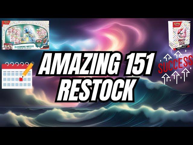 AMAZING Pokémon 151 Restock and News!