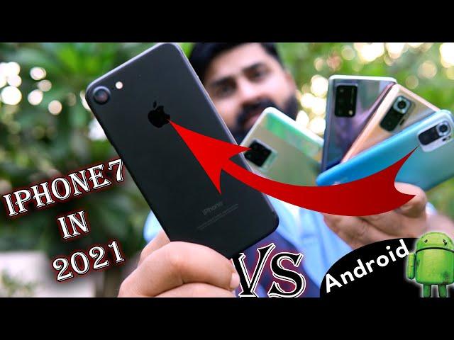 iphone 7 in 2021 VS Latest Smartphones Comparison & Camera Test | Worth it in 2021 ?