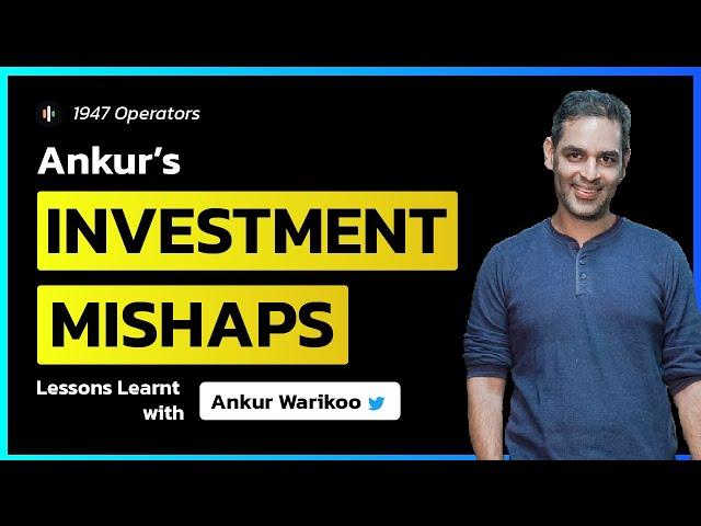 The BIGGEST Learnings From @warikoo's Investing Misses! | 1947 Rise with Shiva Singh Sangwan