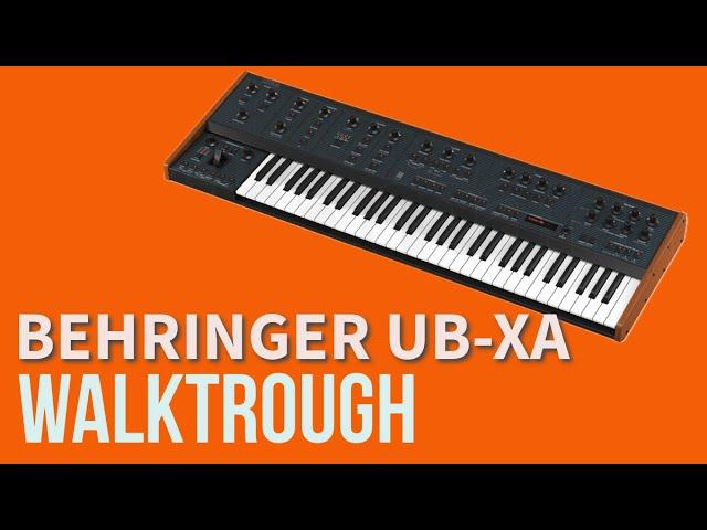 Behringer UB-Xa Walktrough & Tutorial