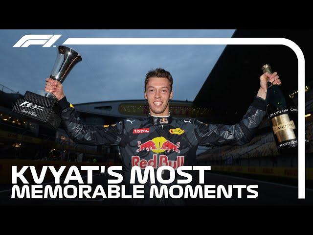 Daniil Kvyat's Most Memorable Moments In F1