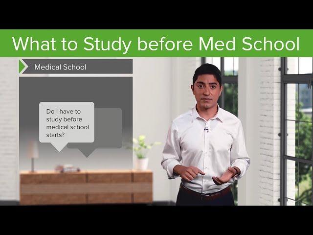 What to study before Med School – Medical School Survival Guide | Lecturio