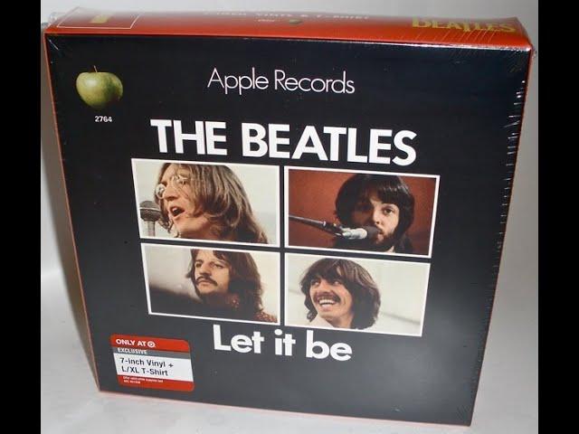 THE BEATLES TARGET EXCLUSIVE BOX SET W PICTURE SLEEVES, VINYL 45s & T SHIRTS 2011