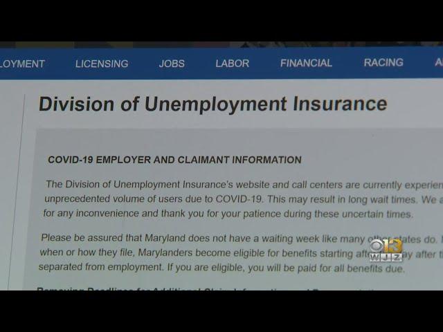 Marylanders Express Frustration With Unemployment Website Portal