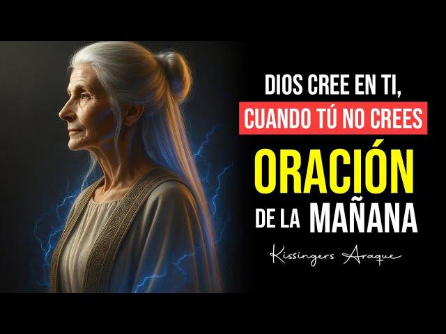 Dios cree en ti, cuando tú no crees en ti mismo | Kissingers Araque | 2 junio Oración de la mañana