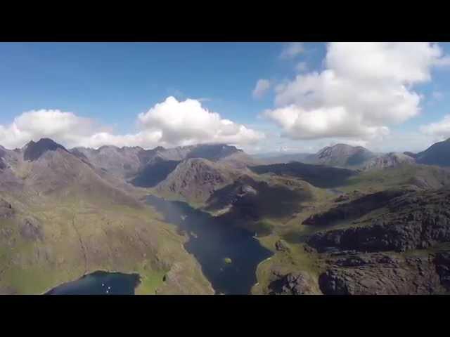 Paramotor Flight over the Cuillins, Skye, Scotland