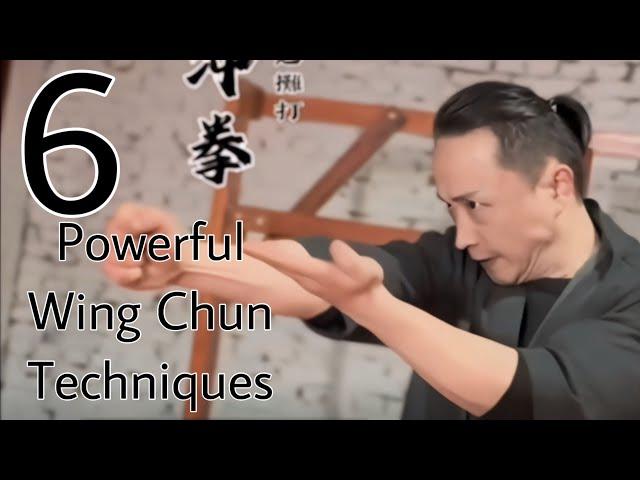 6 Super Powerful Wing Chun Self-Defense Techniques | Master Tu Tengyao