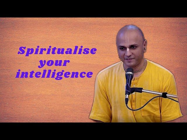 26th Sep. '24 | H.G. Purushottam Prabhu | Spiritualise your intelligence | ISKCON Chowpatty Mumbai.