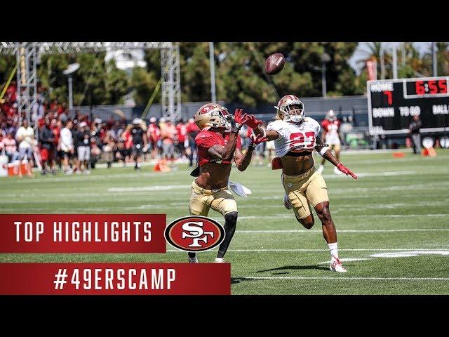 Top Plays from San Francisco 49ers Training Camp So Far.... | San Francisco 49ers