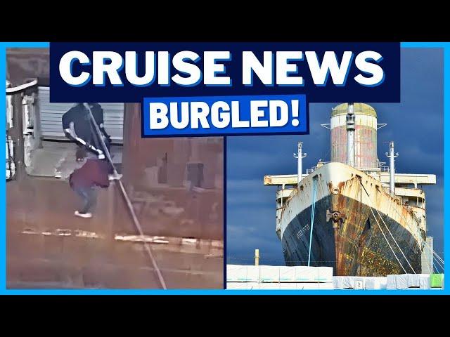 CRUISE NEWS: Ocean Liner Burgled, Carnival Cruise Dessert Dilemma, Bar Harbor Limits & MORE!