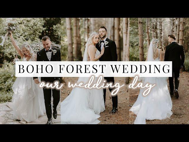 BOHO FOREST WEDDING | The Wedding of Jake & Shawna | Erin Estate