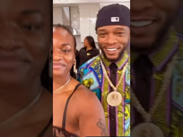 Papoose and Claressa shields enjoying each other’s company