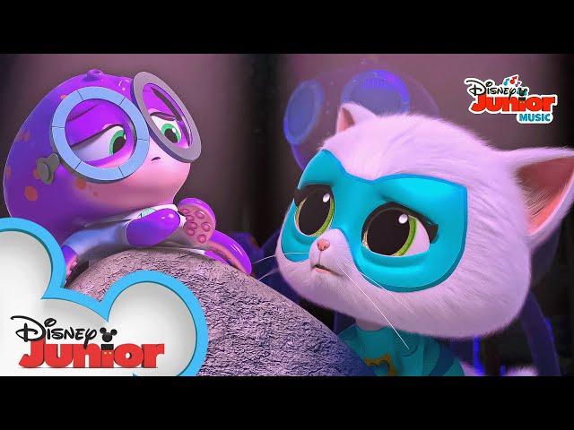 Bitsy's Left Behind  | Music Video | SuperKitties | @disneyjr