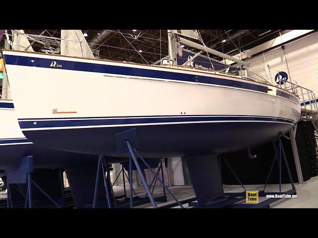 2019 Hallberg Rassy 310 Sailing Yacht - Deck and Interior Walkaround - 2019 Boot Dusseldorf