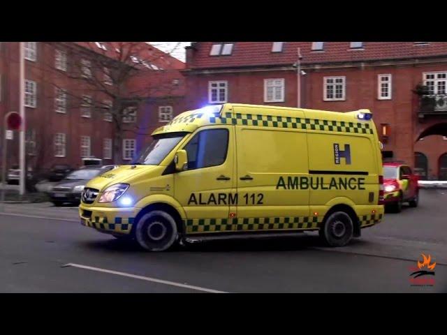 European ambulances: compilation from 7 countries