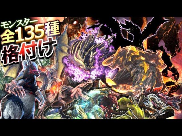 【MHRise】最新版"ランク付け！通常モンスターから古龍級生物,古龍,禁忌まで一挙135種類が参戦！【モンハンライズ/モンハン解説シリーズ】