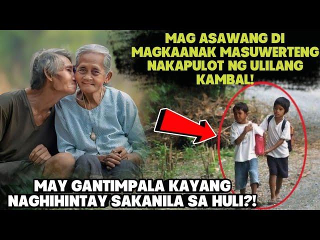 Mag asawang di magkaanak, masuwerteng nakatagpo ng ulilang kambal! Gulat sila sa...