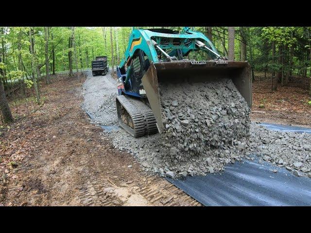 Installing a new driveway