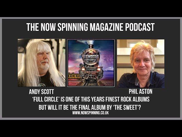 Andy Scott of The Sweet on the new album 'The Circle,' Touring, and Rock Against Cancer