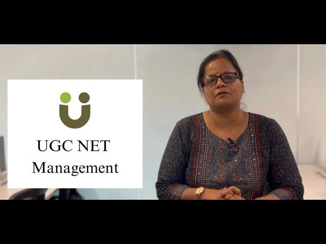 UGC NET Management - Complete Preparation with Human Peritus