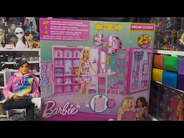 Barbie: 2024 Dream Closet Playset review and unboxing