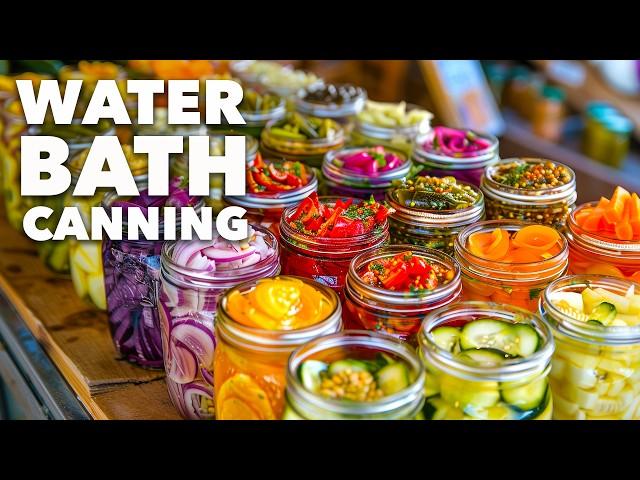 Water Bath Canning Step by Step