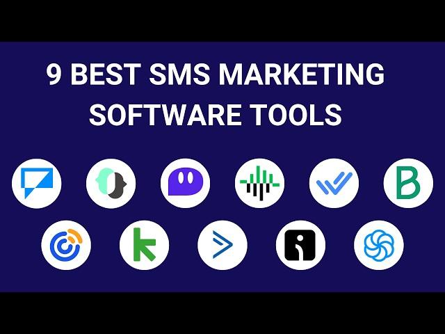 9 Best SMS Marketing Software Tools 2024 (Full Platform Demo)