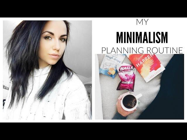 How To Get More Done When You Are Stressed + Overwhelmed | MINIMALISM Planning Routine