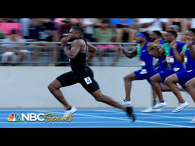 Christian Coleman takes his first U.S.100m title at 2019 USATF Outdoor Championships | NBC Sports