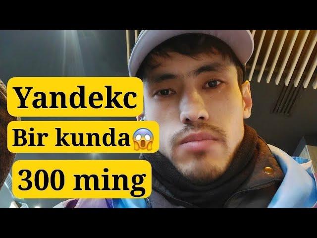 Bir kunda 300 ming ishladik// yadeks #yandex #yandexeats #yandeks