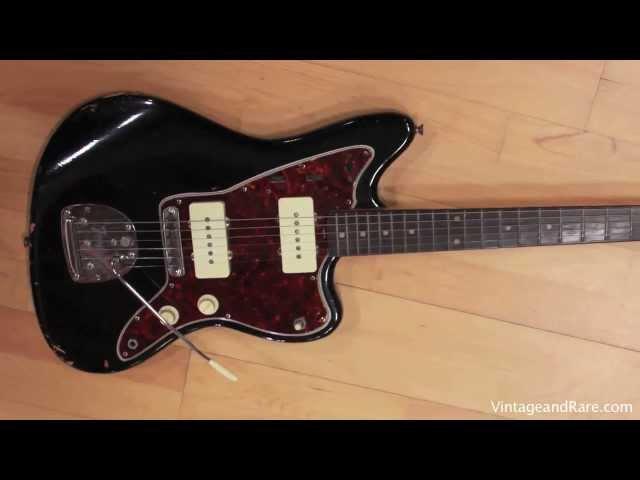 Fender Jazzmaster 1960 in Black / VintageandRare.com / Vintage Guitars