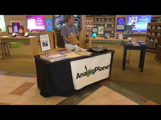 AnalogPlanet.com Editor Michael Fremer Speaks at Barnes & Noble's "Vinyl Day" Event