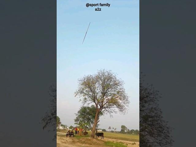 javelin throw : cross  #slowmotion #shorts ‎@sportfamilya2z | Sachin Yadav