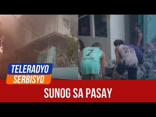 Fire in Pasay city under control: BFP | Teleradyo Serbisyo (24 December 2024)