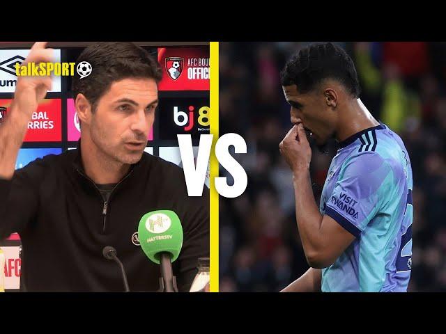 Mikel Areta FUMES At DISAPPOINTING William Saliba RED CARD In COSTLY DEFEAT At Bournemouth  