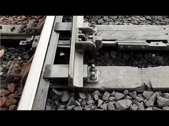 How do trains change the tracks?..Train Switching and the Dynamic Dance of Wheel Movement"