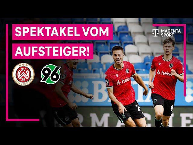 SV Wehen Wiesbaden - Hannover 96 II, Highlights mit Live-Kommentar | 3. Liga | MAGENTA SPORT