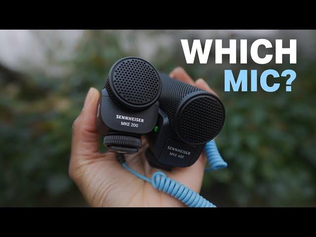 It's Almost The Perfect Mic. Sennheiser MKE 400 vs MKE 200