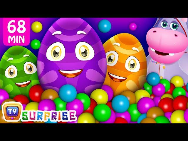 Magical Ball Pit Show for Kids + More ChuChu TV Surprise Eggs Learning Videos SUPER COLLECTION 4