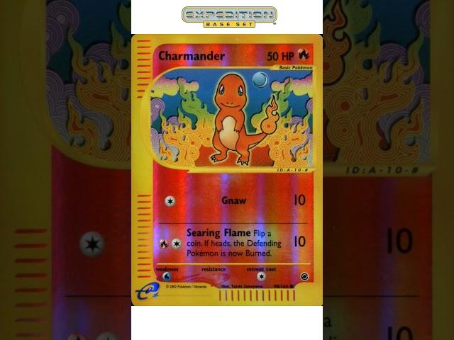 Charmander English Pokemon Trading Cards Pokédex #004 Part 1