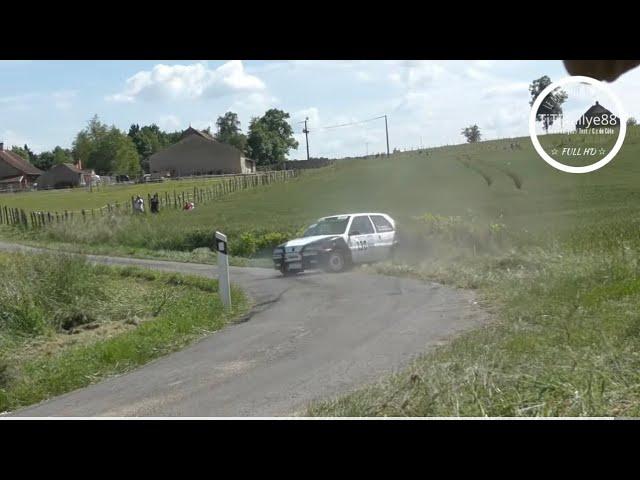 Rallye du Val D'Orain 2024 - Crashs & Actions